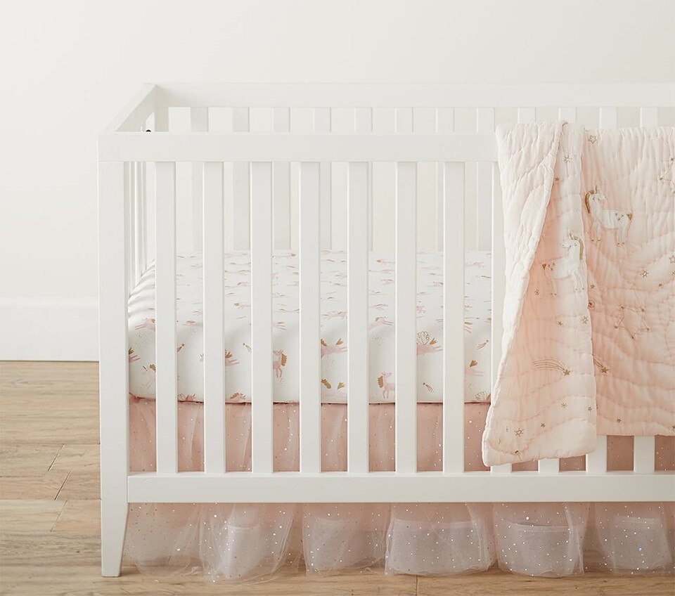 Shimmer Tulle Cot Skirt Pottery Barn Kids Australia